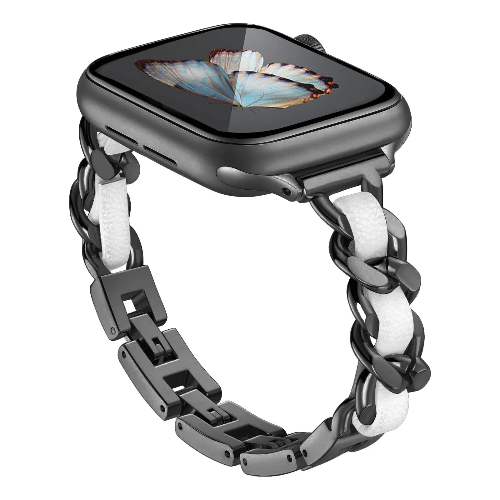 Stainless Steel Apple Watch Strap Series 11/10/9/8/7/6/5/4/ SE / Ultra 1/2/3