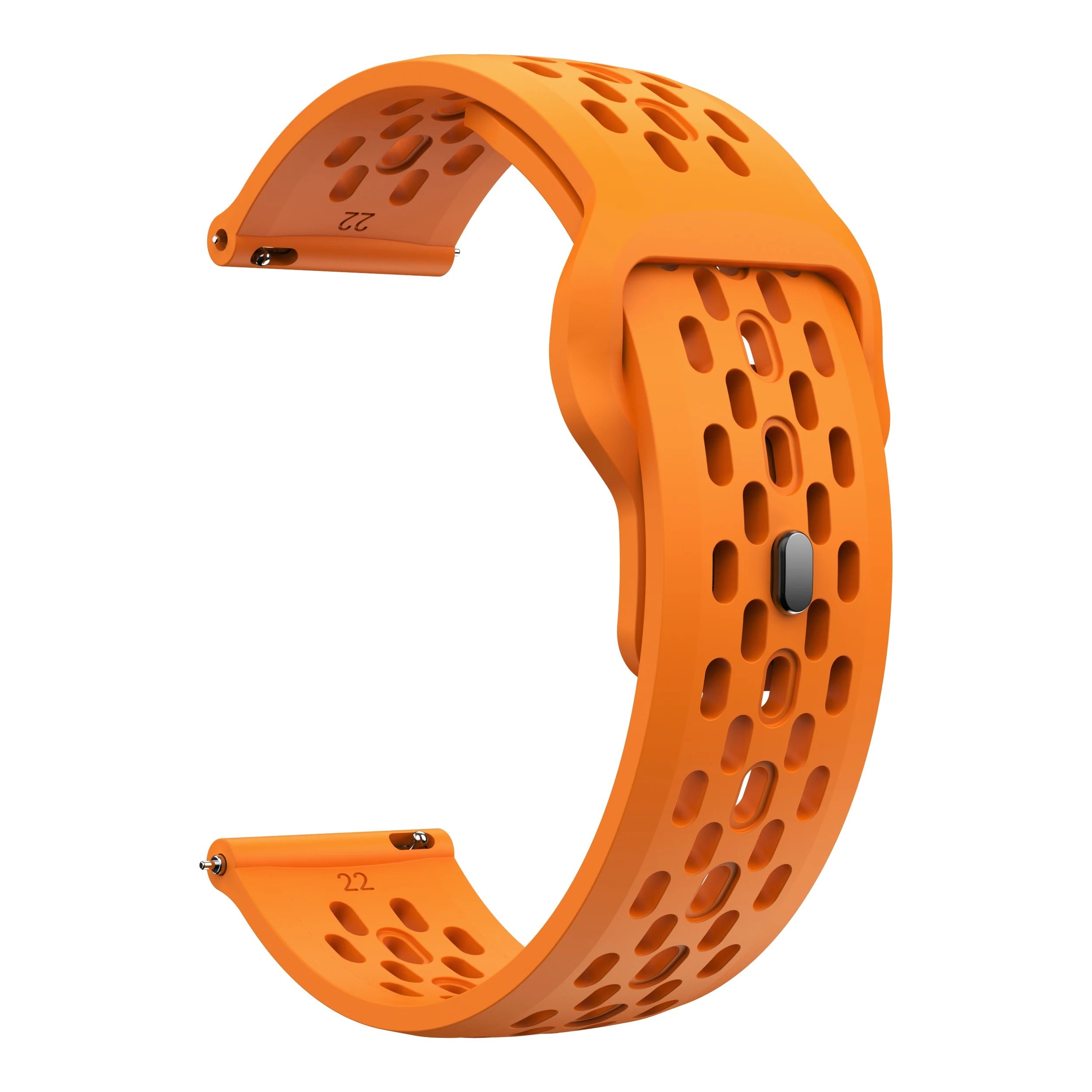 18mm, 20mm, 22mm, Strap for Samsung Galaxy Watch 7 FE 6 5 4 5Pro 6/4Classic Silicone Band for Huawei GT5 Pro 46mm GT4/3Pro Bracelet