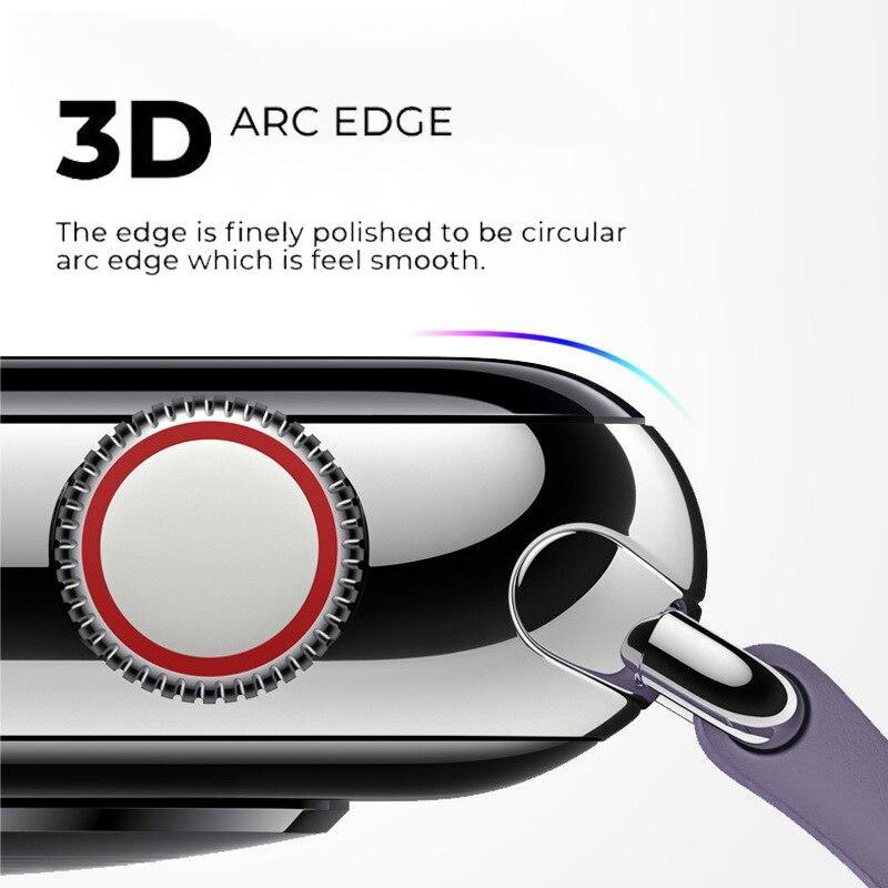 With Screen Protector Apple Watch Case Series 10/9/8/7/6/5/4/3/2/1/SE/ Ultra 2