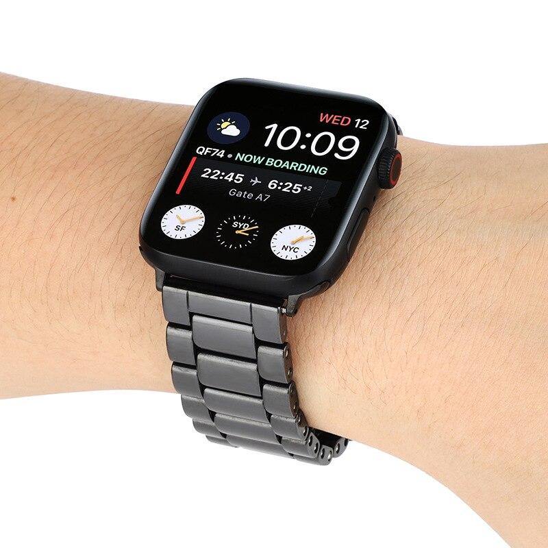 Ceramic Apple Watch Band Series 11/10/9/8/7/6/5/4/ SE / Ultra 1/2/3
