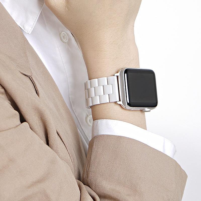 Ceramic Apple Watch Band Series 11/10/9/8/7/6/5/4/ SE / Ultra 1/2/3