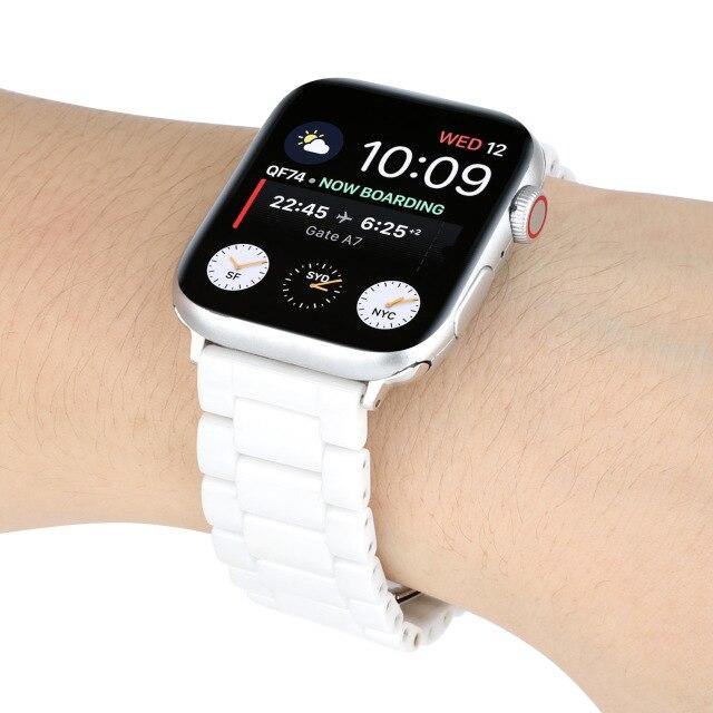 Ceramic Apple Watch Band Series 11/10/9/8/7/6/5/4/ SE / Ultra 1/2/3