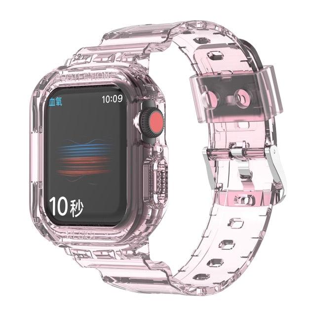 Apple Watch Band+Case Series 11/10/9/8/7/6/5/4/ SE / Ultra 1/2/3