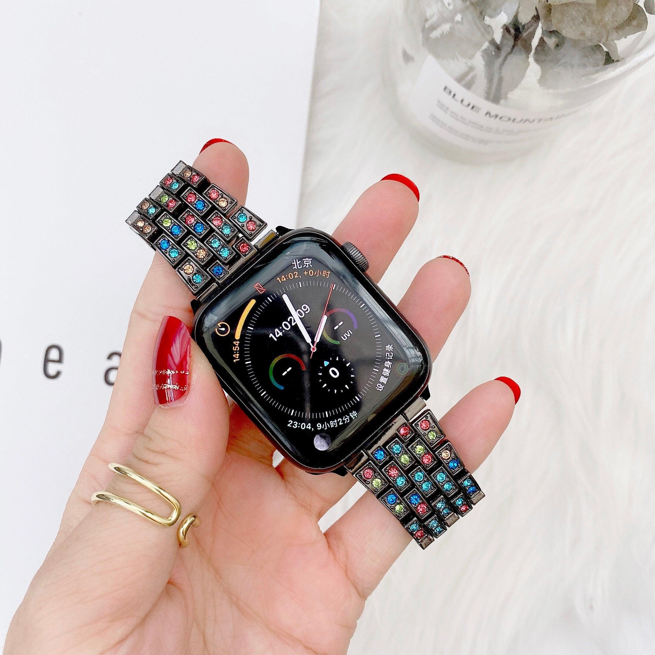 Stainless Steel Apple Watch Strap Series 11/10/9/8/7/6/5/4/ SE / Ultra 1/2/3