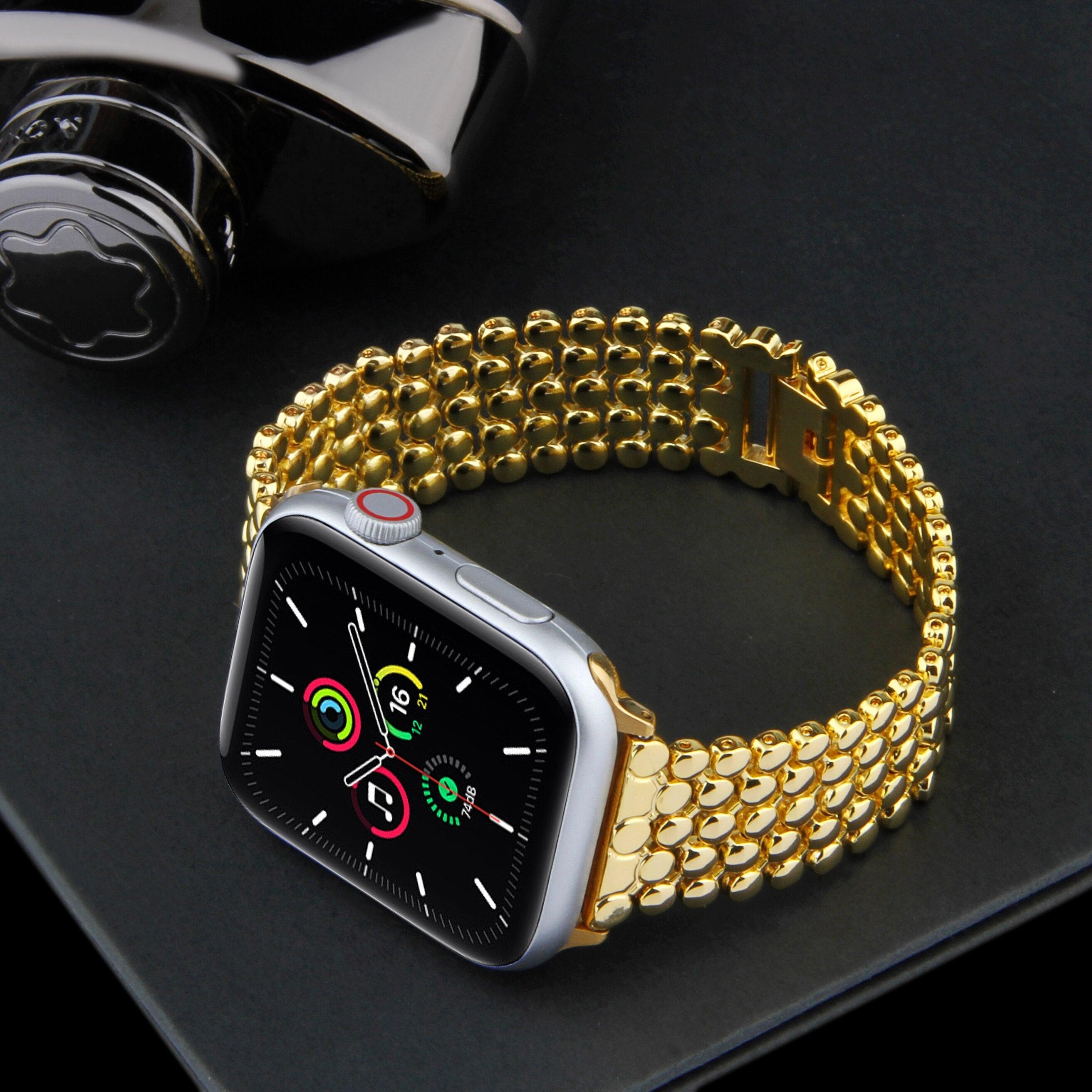 Steel Apple Watch Strap Series 11/10/9/8/7/6/5/4/ SE / Ultra 1/2/3