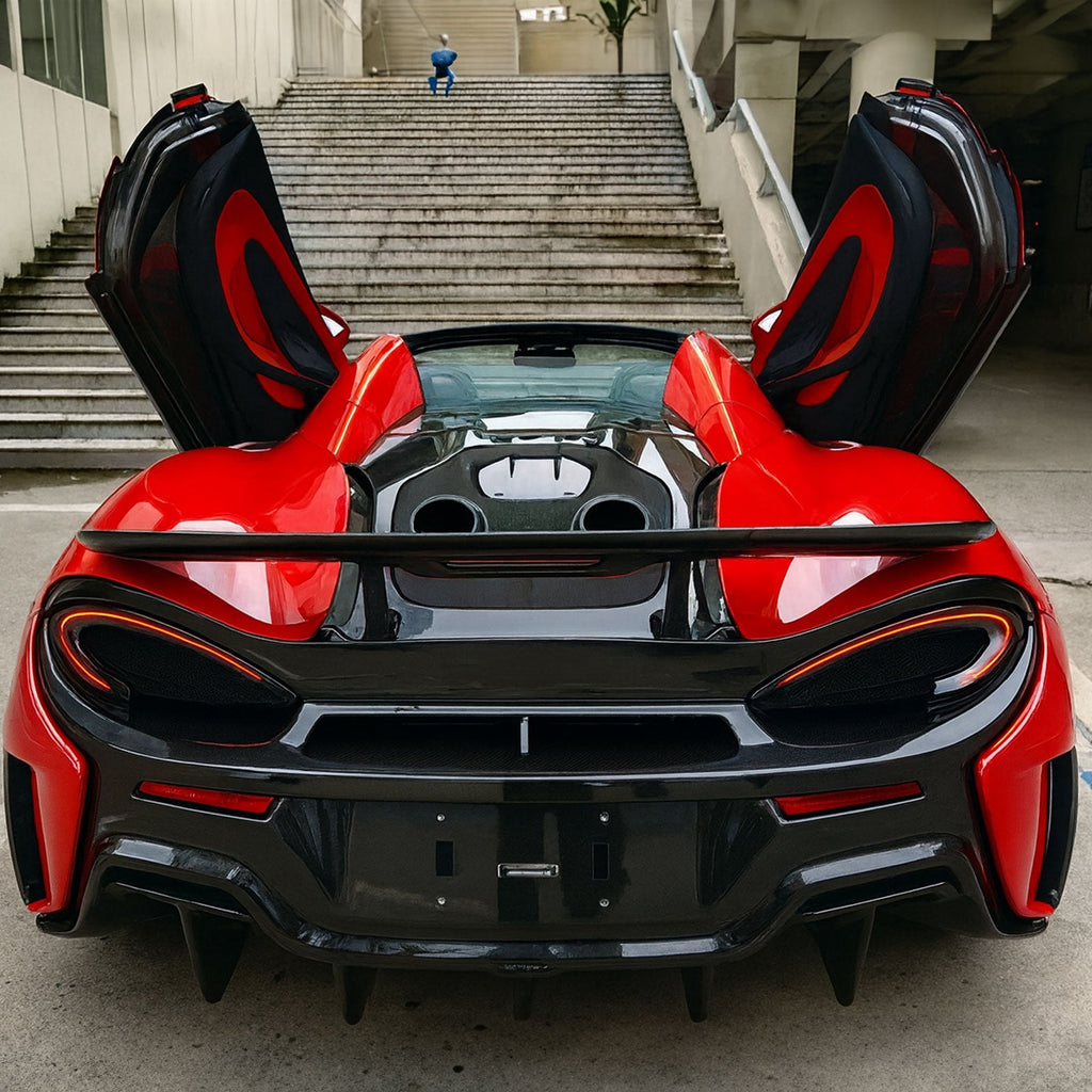 600LT Conversion Carbon Fiber Rear Hood Deck Lid for McLaren 540C 570S 600lt