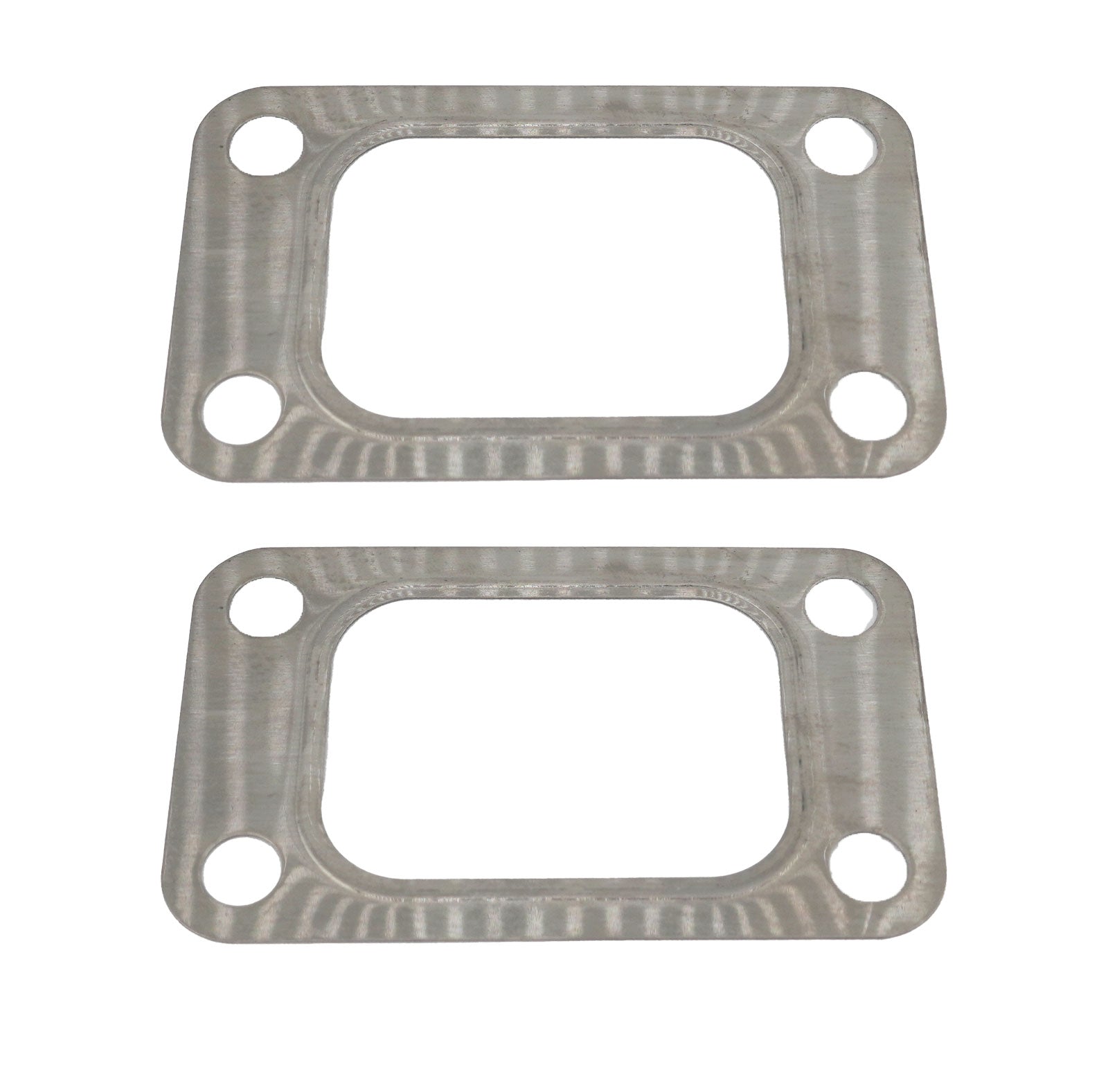 2x T6 Turbo Inlet Flange Gasket Garret Precision Borg Warner Stainless Steel USA