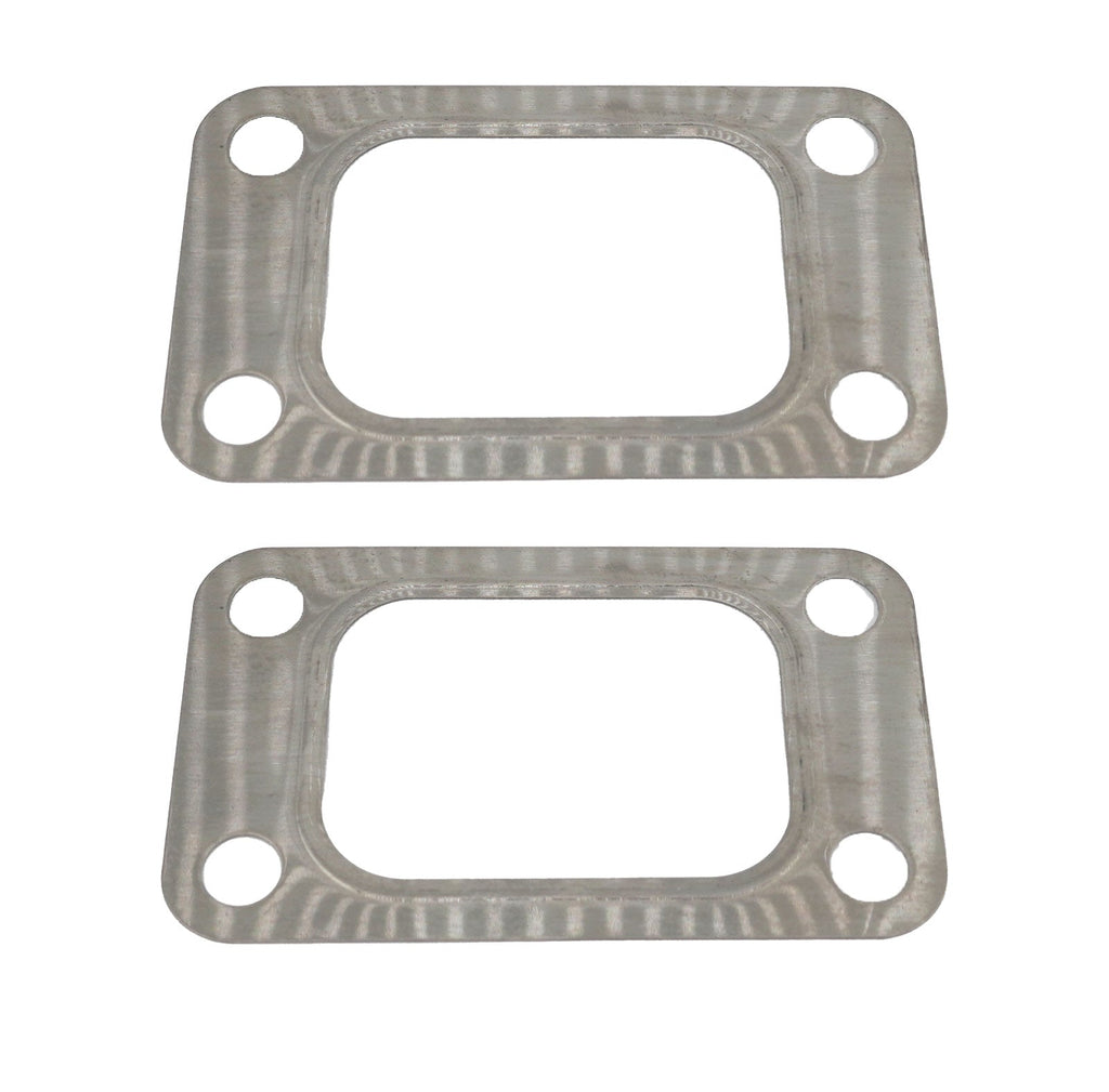 2 x Pack Garrett T4 Turbo Inlet Flange Gasket 4 Bolt 304 Stainless Steel USA