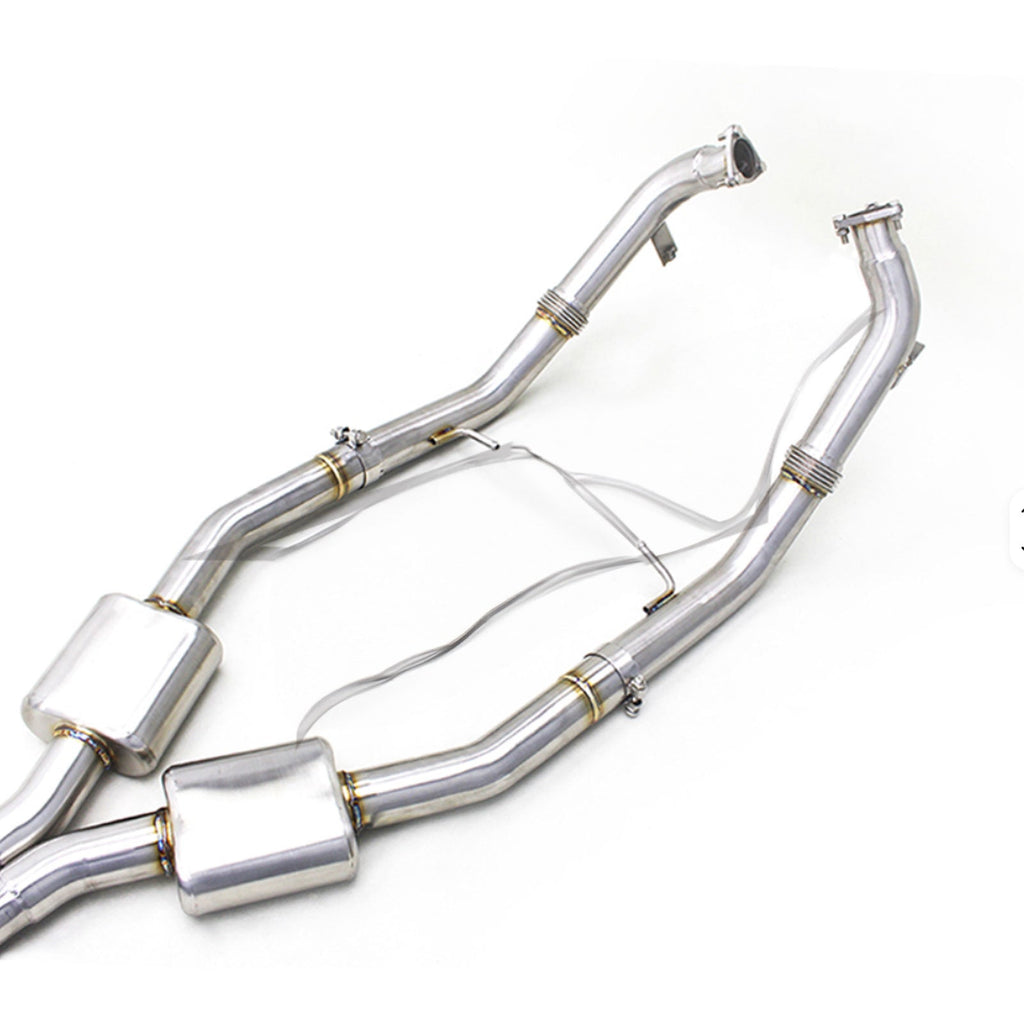 Stainless Steel Valved Catback Exhaust System for Audi SQ5 8R FY 3.0T